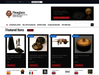 fleaglass.com screenshot