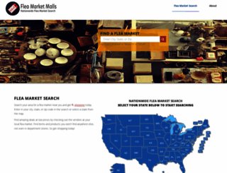 fleamarketmalls.com screenshot