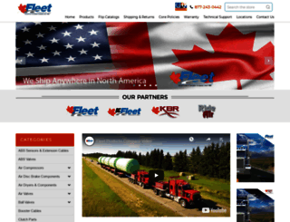 fleet-products.ca screenshot