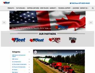 fleet-products.ca screenshot