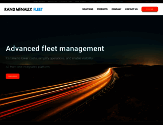 fleet.randmcnally.com screenshot