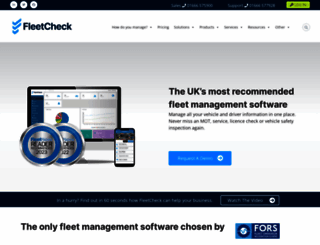 fleetcheck.co.uk screenshot