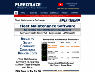 fleetmate.com screenshot
