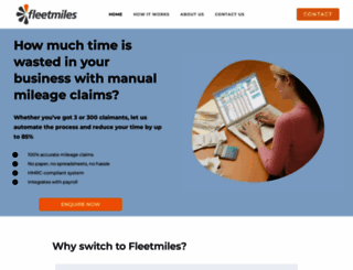 fleetmiles.co.uk screenshot