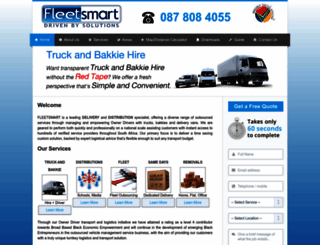 fleetsmart.co.za screenshot