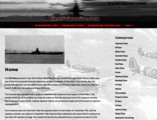 fleetsubmarine.com screenshot