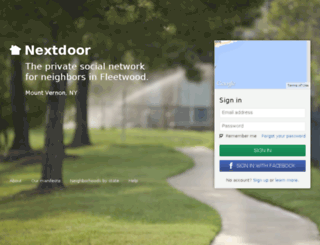 fleetwoodny.nextdoor.com screenshot
