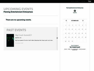 flemingentertainment.ticketleap.com screenshot