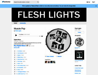 fleshlights.bandcamp.com screenshot
