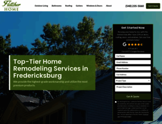 fletcherconstructionva.com screenshot