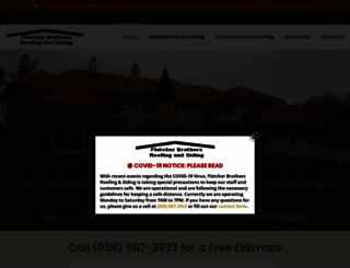 fletcherroofing.net screenshot