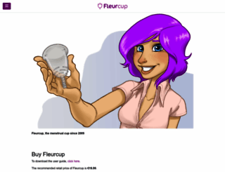 fleurcup.com screenshot