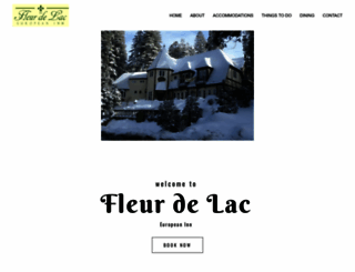 fleurdelac.com screenshot