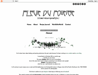 fleurdupoirier.blogspot.co.uk screenshot