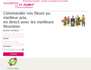 fleuristes-et-fleurs-pro.com screenshot