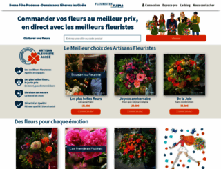 fleuristes-et-fleurs.com screenshot