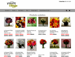 fleuristevincent.com screenshot