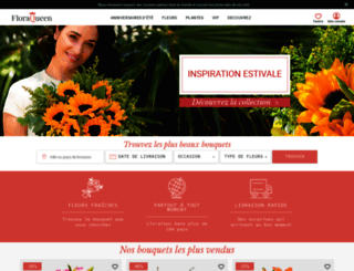fleurs.floraqueen.com screenshot
