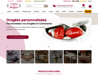 fleursdedragees.com screenshot