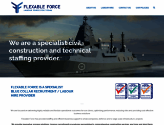 flexableforce.com.au screenshot