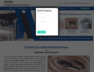 flexaflexhoses.com screenshot