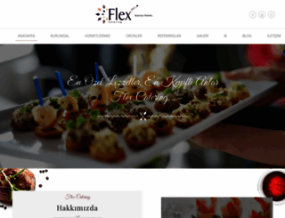 flexcatering.com screenshot