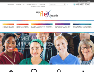 flexhealth.com.au screenshot
