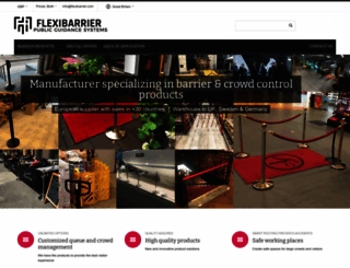 flexibarrier.com screenshot