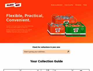flexibin.co.nz screenshot