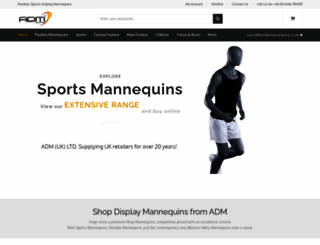 flexiblemannequins.co.uk screenshot