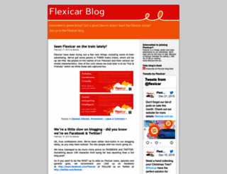 flexicar.wordpress.com screenshot