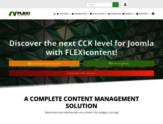 flexicontent.org screenshot
