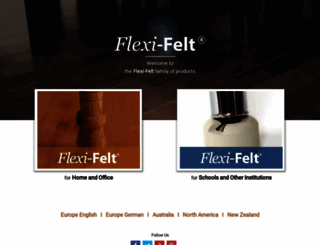 flexifelt.com screenshot