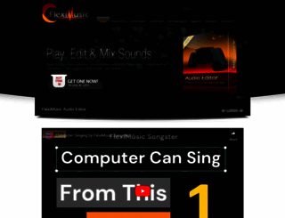 fleximusic.com screenshot