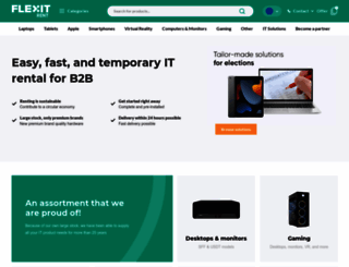 flexitrent.com screenshot