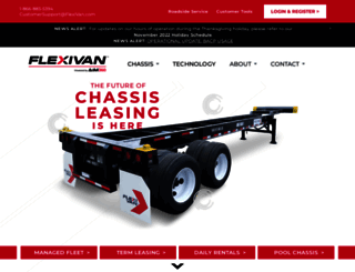 flexivan.com screenshot