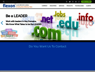 flexon.co.in screenshot