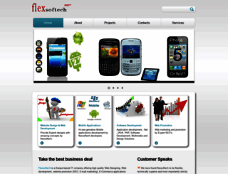 flexsoftech.com screenshot