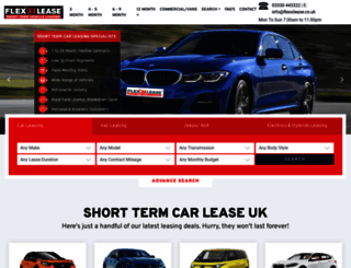 flexxilease.co.uk screenshot