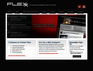 flexxtheme.com screenshot
