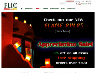 flicluminaries.com screenshot