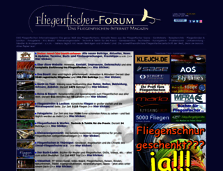 fliegenfischer-forum.de screenshot