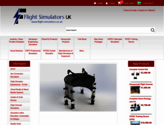 flight-simulators.co.uk screenshot