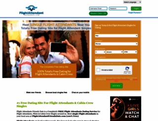 flightattendantfriendsdate.com screenshot