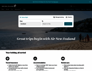 flightbookings.airnewzealand.co.nz screenshot