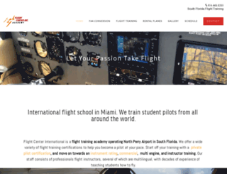 flightcenterinernational.squarespace.com screenshot