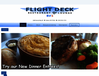 flightdeckrestaurant.com screenshot