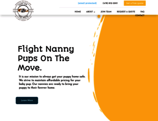 flightnannypotm.com screenshot