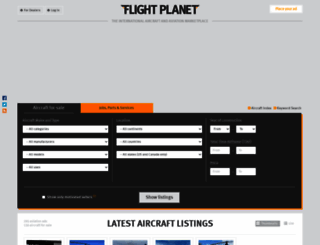 flightplanet.com screenshot