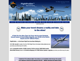 flightprosim.com screenshot